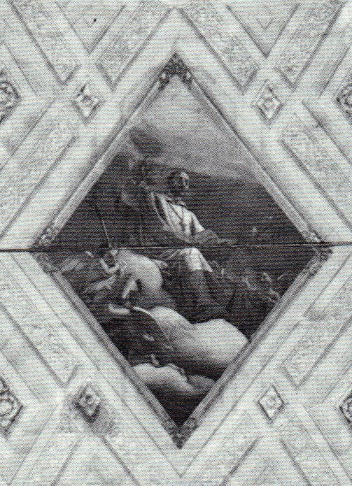 Gloria di San Carlo Borromeo - 1854-55 - affresco - Chiesa di Santa Maria Assunta - Rovato (BS)